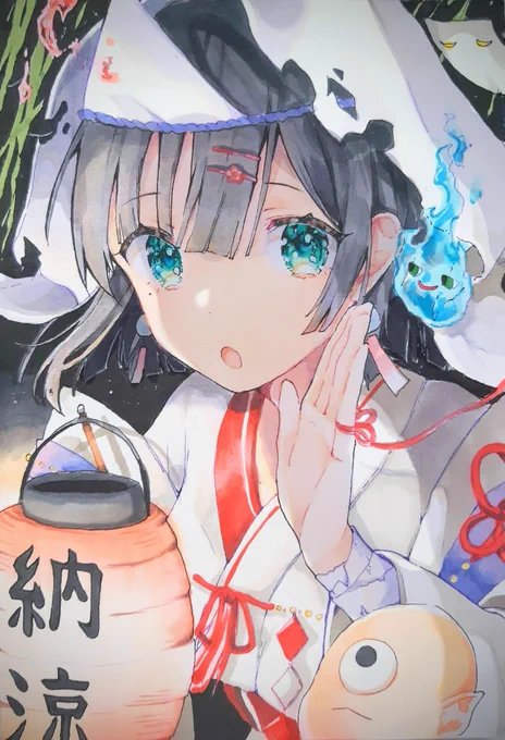 #ohuhuイラコン 
ねないこだれだ❗ 