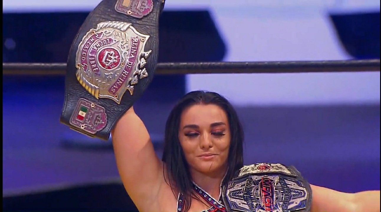 Ex WWE Star Deonna Purrazzo Becomes Dual Champion At AAA TripleMania 2