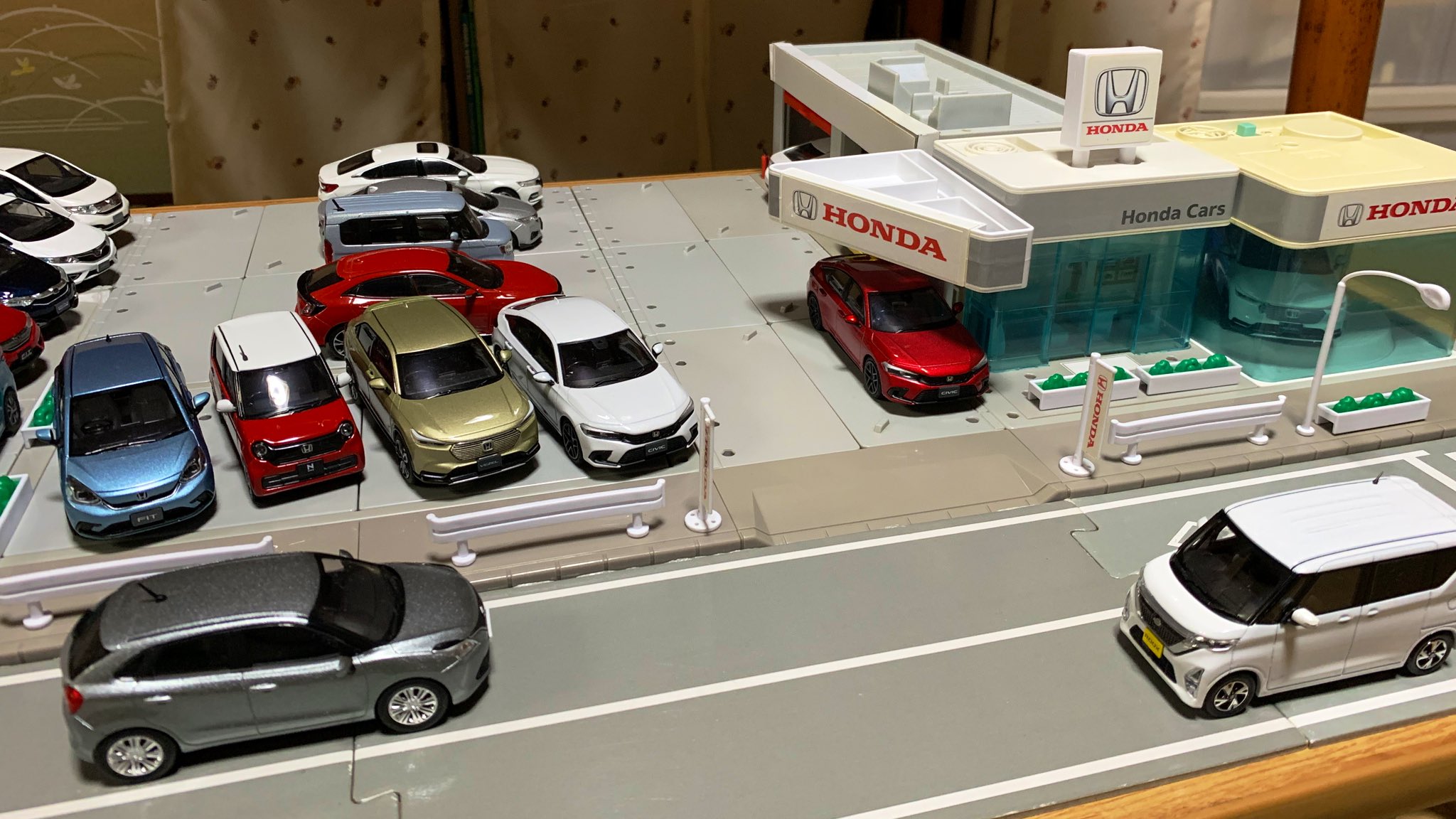 TOMICA トミカ トミカタウン HONDA ホンダカーズ レイアウト