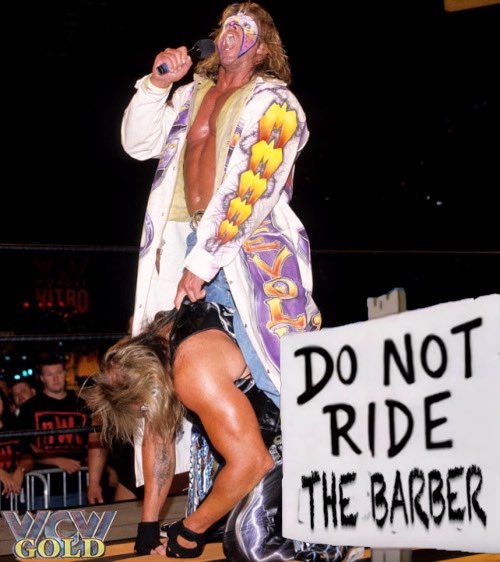 WCWGOLD's tweet image. Everyone shits on Warrior’s WCW run but I think it was ULTIMATE!!  
#WCWGOLD #Warrior #WCW #Nitro