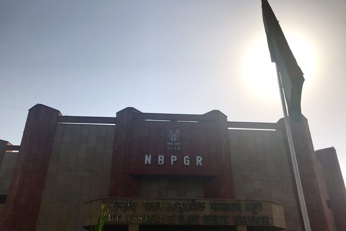 Tricolour hoisted at <a href="/INbpgr/">ICAR-NBPGR</a> New Delhi and shining bright