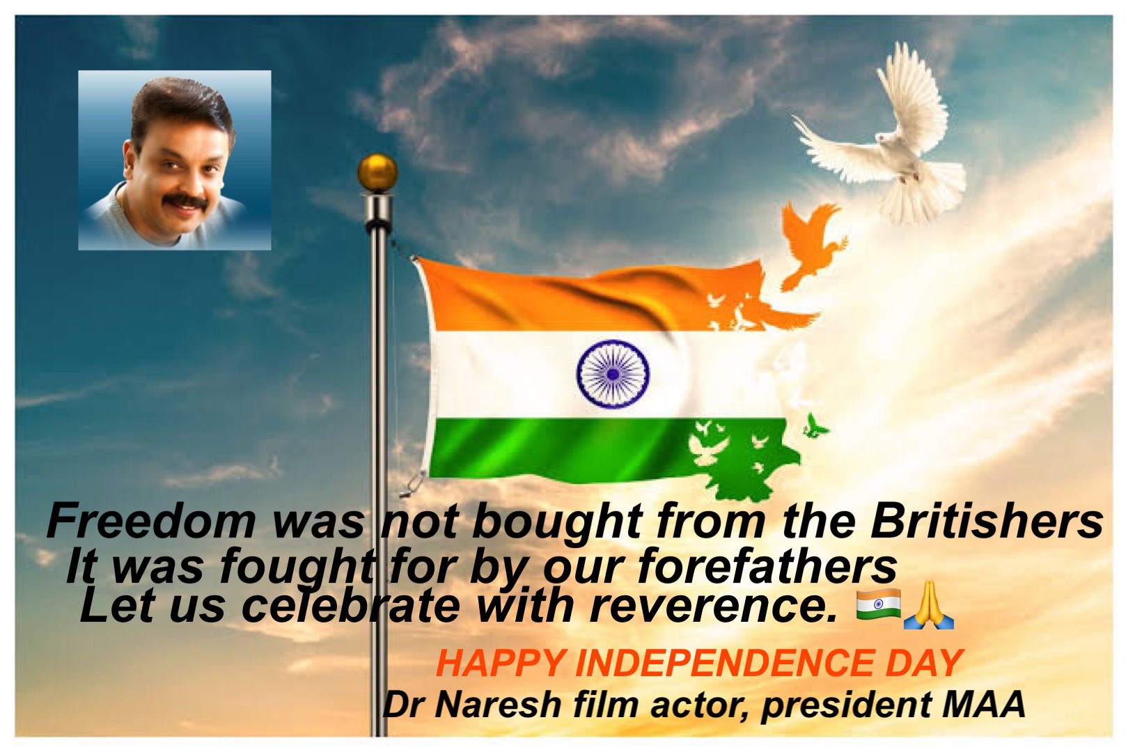 H.E Dr Naresh VK actor on Twitter: 