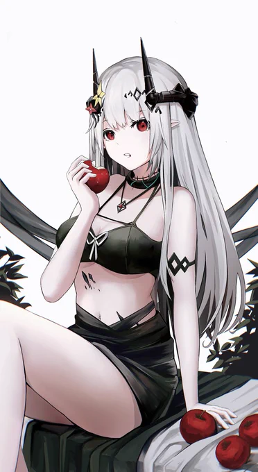 太もも差分
#アークナイツ 