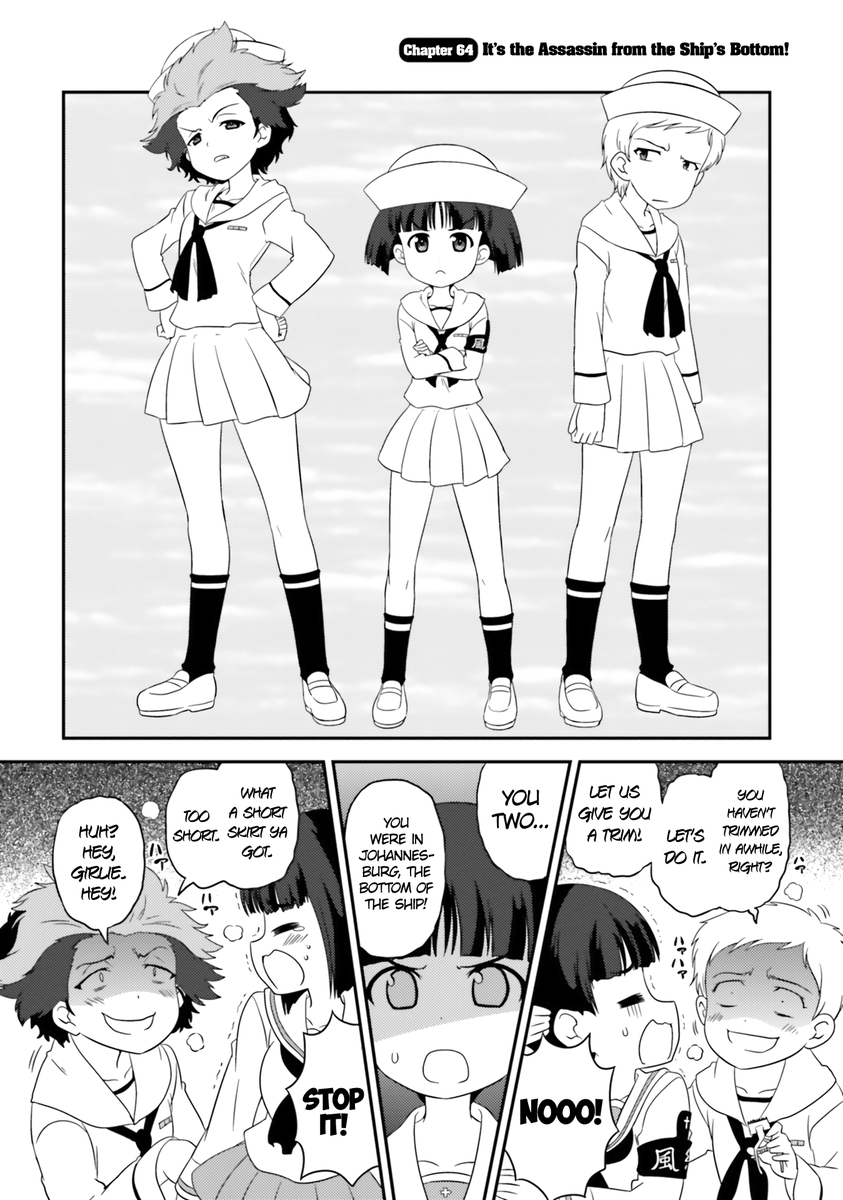 lardagus's tweet photo. Now, onto the fine cuisine we have for you all tonight!
It'll be three courses of funs and guns!
First up, a nice little appetizer:
Girls und Panzer: Motto Love Love Sakusen desu! Ch. 64 on /k/ now!
https://t.co/RKXRkDW9oi
Enjoy~!
#AKscans #garupan #GuP #MLLSD #manga #scanlation https://t.co/UxtjVo6YI6