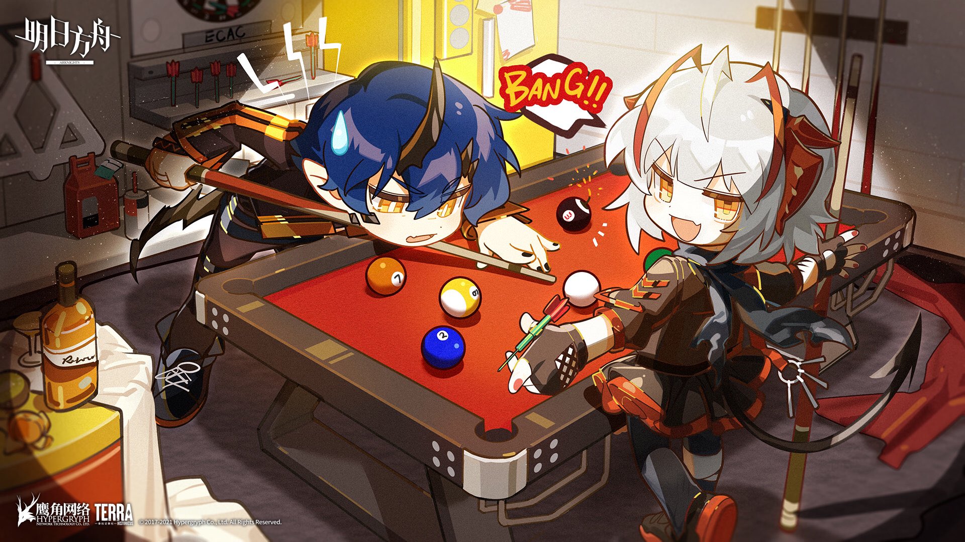 Oyuki 明日方舟 ビリヤードゲーム W 爆弾ボールを入れるな T Co dpeuuefb Arknights 명일방주 アークナイツ T Co Gbgsgylpi8 Twitter