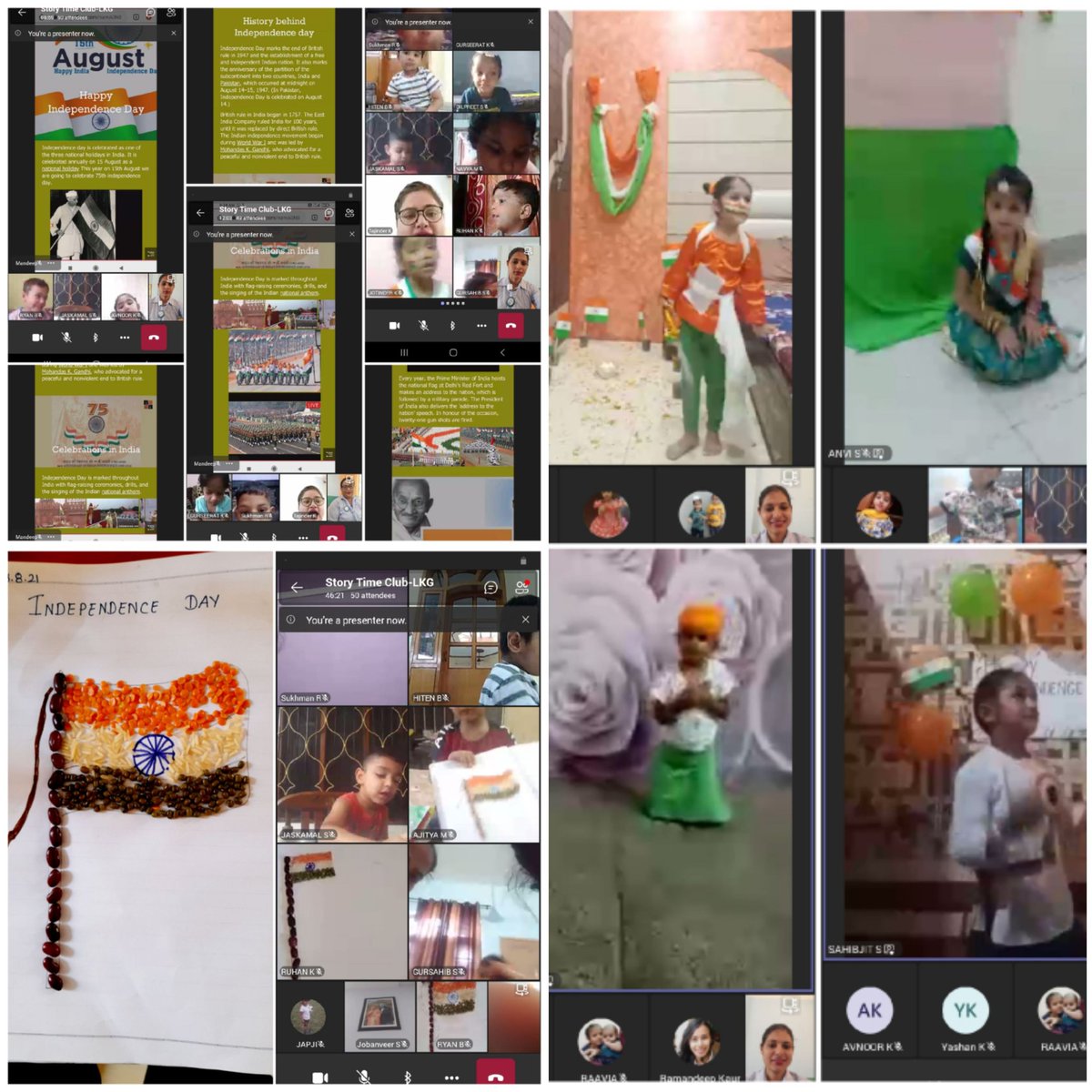 Happy Independence day  to all of you🇮🇳🇮🇳🇮🇳🇮🇳 Celebrated by #LKG Students with grate enthusiasm 
<a href="/raminde94301780/">Raminder</a> 
<a href="/Mandeep44935598/">Mandeepkaur</a> 
<a href="/Prabhjo60556013/">Prabhjot Gill</a> 
<a href="/TajinderJohal2/">Tajinder Johal</a> 
<a href="/RamanMatharu4/">Raman Matharu</a> 
<a href="/STSWSRAJGOMAL/">S.T.S. World School (Official)</a> 
<a href="/MicrosoftTeams/">Microsoft Teams</a>