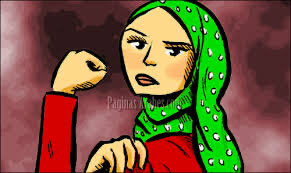 Suport a totes les dones afganeses. La por no pot guanyar i per això No ens cansarem de denunciar la vulneració dels drets de les dones en els països àrabs i molt concretament a l’Afganistan. #WomensRights