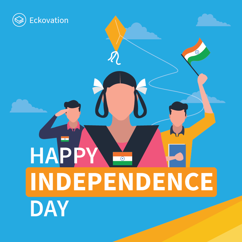 Happy Independence Day! :)

Eckovation is working to ensure the reach of quality education to every Indian and give independence to them from illiteracy.
Reach: 8 States | 45K Teachers | 10M Students 
Partners: State Education Department, Diksha, NCERT, MHRD, Adani Foundation