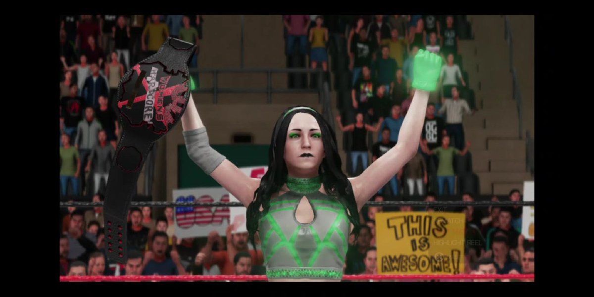 Made it crystal clear that New Blood Federation was going to be my REBIRTH! Ever since the company I helped build had come and gone I felt empty inside and needed new direction... NBF was that new direction for me!

The Women's Hardcore Championship was only the first step!