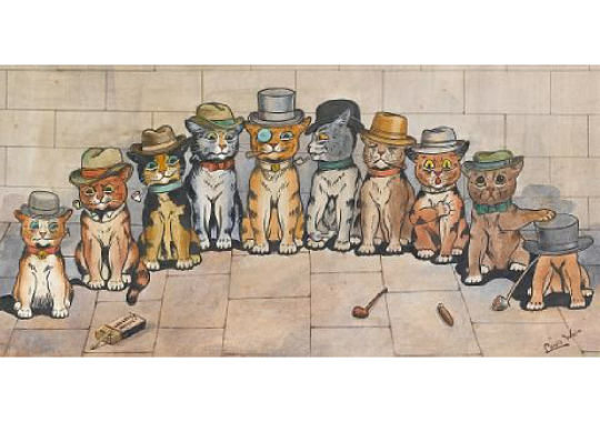 Louis Wain Bot (@louiswainbot) on Twitter photo 
