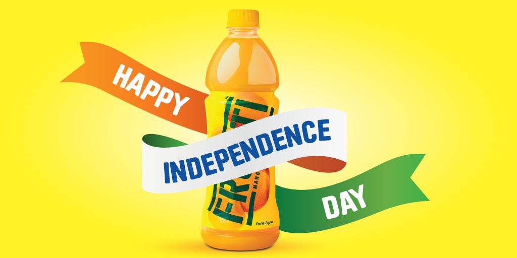 Here’s wishing everyone a Happy Independence day. Enjoy this great day with your family and friends. #livethefrootilife #happyindependenceday #15thAugust