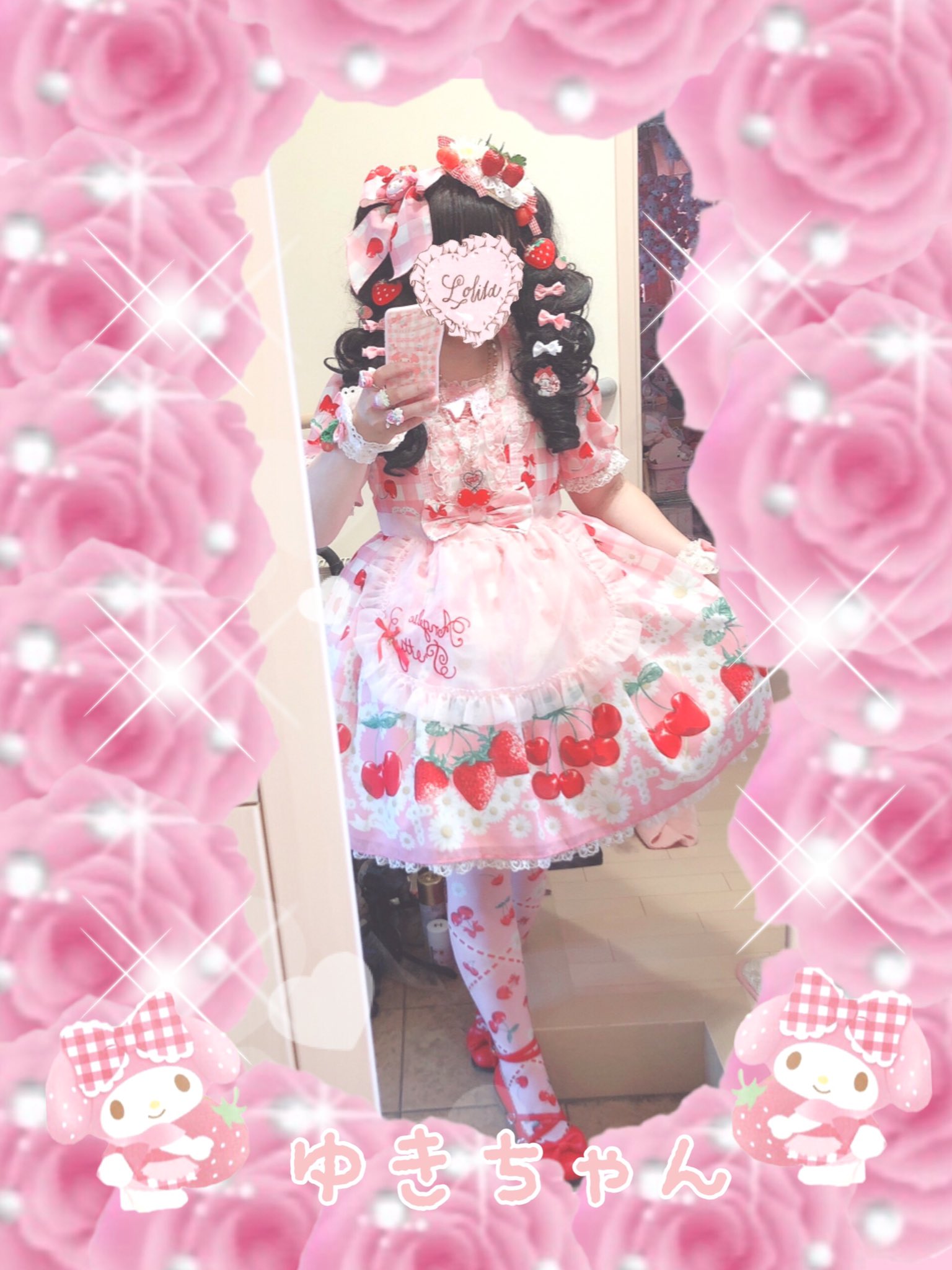 2022年限定カラー Angelic Pretty チェリーマルグリット ワンピース