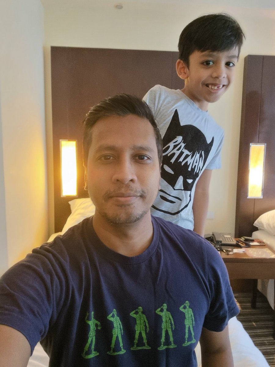 whipsnade19's tweet photo. Quarantine OOTD, Rhys in his Batman shirt and I'm in my 5 toy soldiers shirt 👌🏾.... and also a glimpse of Rhys' latest drawing. Have a monster Sunday everyone... So far so good for both of us at the Nakatomi Plaza....
#5moredaystogo #diehard https://t.co/KLCOrIJ0I8