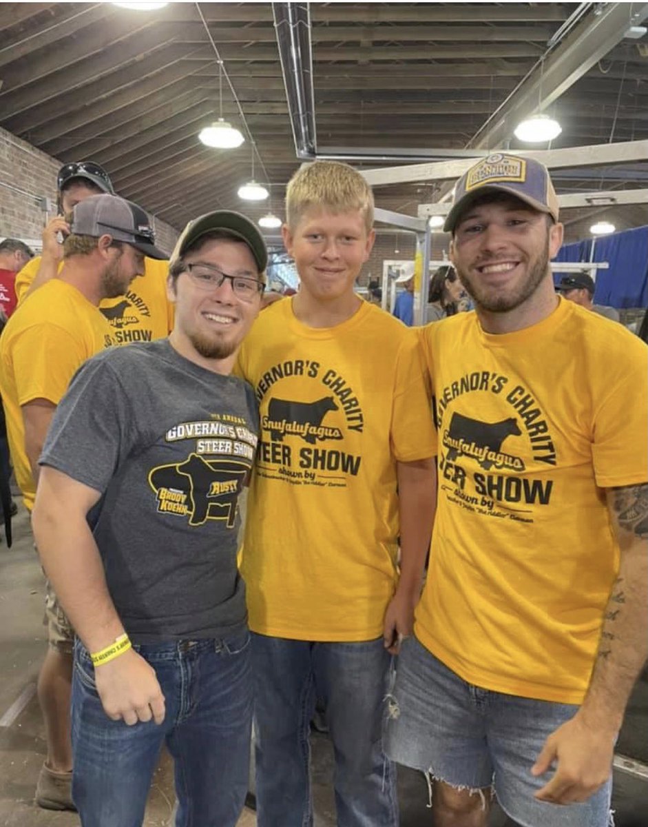 @JEierman141 good work today at the Iowa State Fair, you're a natural! You and @LeeSpencerlee36 look good in those Benton Bobcat hats! #studs #RollCats #HawkeyeWrestling @Hawks_Wrestling @schanbacherseed