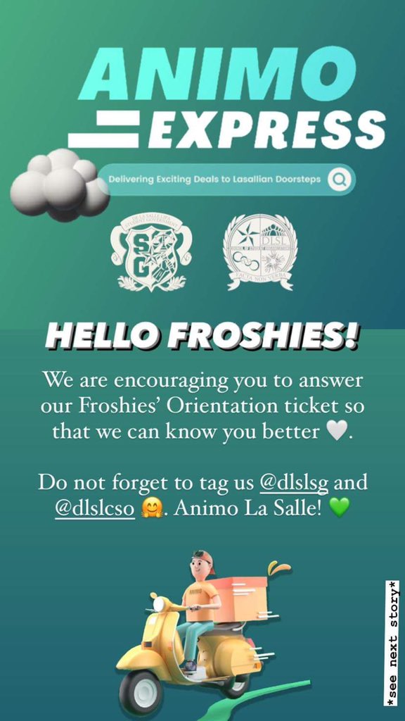 DLSLSG_CEAS's tweet photo. Hey Froshies! ☁️ Let us know you better by answering the form below 🤩 You can also post this on your IG or Facebook stories and don't forget to tag us @DLSLSG_CEAS, @DLSLSG &amp; @DLSLCSO 🤍 https://t.co/6AVg85V3Yq