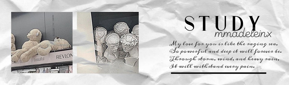 mmadeleinx's tweet image. '🎨
Hi, i'm jam ! new to #studytwtph #studytwt —[re-introducing] 

ღ. 𝘼𝙗𝙤𝙪𝙩 𝙢𝙚
I go by she/her, i'm 14 and a '07 liner, from Philippines, loves art, music, literature, nature and like to learn from people. 

↺/♡ to be mutuals &amp;lt;3 (really need)