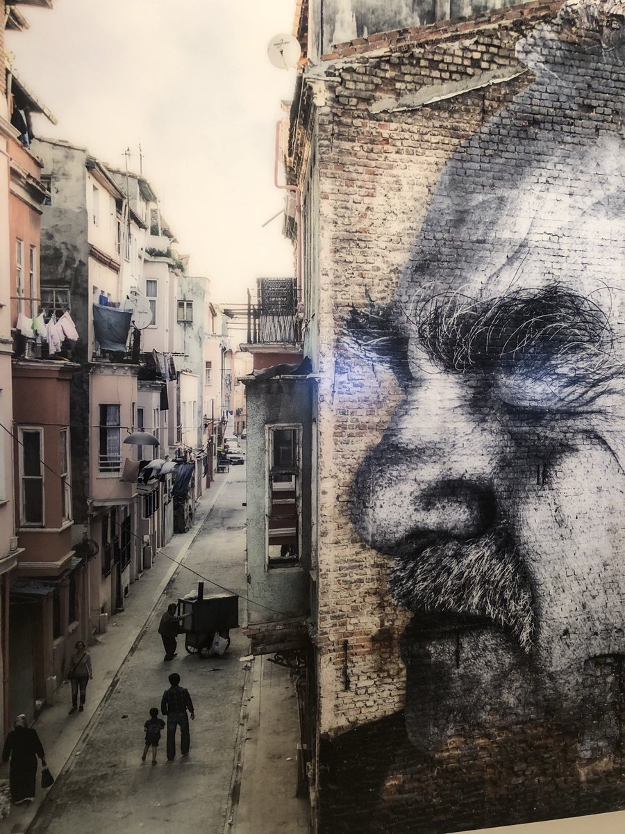 TrowsdaleGary's tweet photo. Inspired by an art exhibition @JRart @saatchi_gallery to think differently @OliviaClarkson2 Coffee, muffins and wonderments 😎 The JR Chronicles #CaptureTheSpirit https://t.co/Bl0kHOiLZh