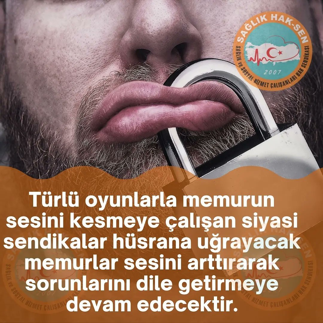 SaglikPerSen's tweet photo. #400TLAldatmacasi
Siyasi olmayan sendikaların ses çıkarmasından rahatsız olanlar sesi kesmek için türlü oyunlar oynayanları memurlar görmeli artık bu haksız düzene tepki koymalıdır. https://t.co/8f5OkLeMeh