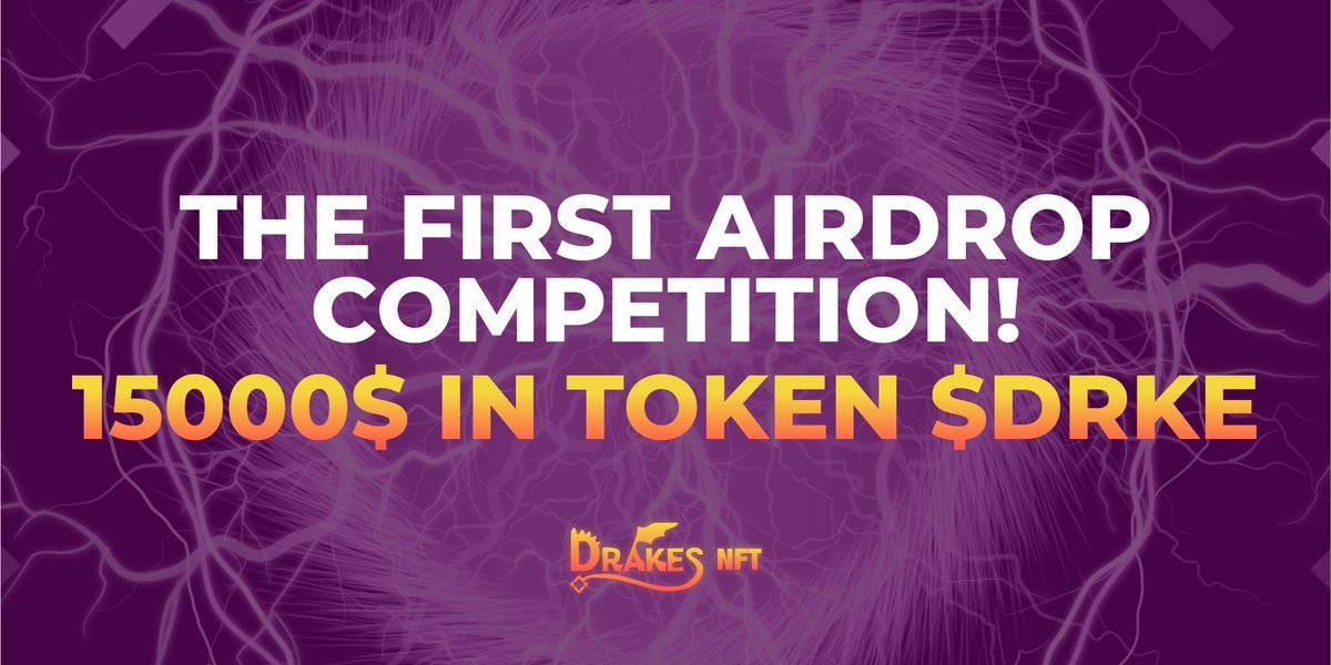 CryptoTownEU's tweet image. 🚀 Airdrop: Drakes NFT
💰 Value: 15000$ in token $DRKE
👥 Referral: Top 100 Referrals - Get 50000 $DRKE
📅 End Date: 5th September, 2021

Talk with the Telegram Bot
t.me/DrakesNftAirdr…

#Airdrop #FreeAirdrop #AirdropCrypto #CryptoTownEU