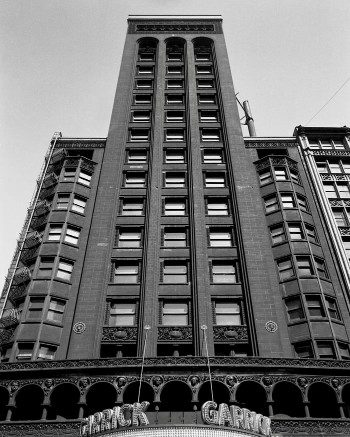 chi_geek's tweet photo. “Every building you see is the image of the man you do not see, the man is the reality, the building is his offspring.” - Louis Sullivan, 1912 

Sullivan’s portrait (1918) by artist Frank A. Werner.

Photo of the Schiller Building (1891-1961) by Richard Nickel. 

#SullivanSunday https://t.co/nYvgoAJxAh