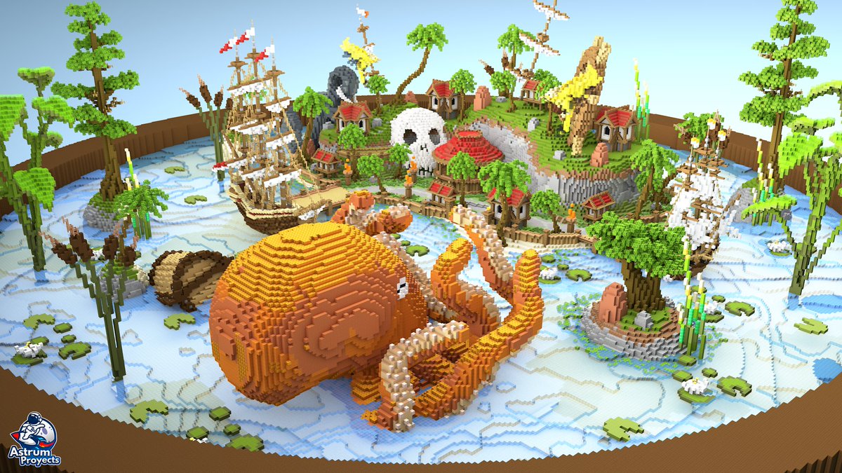 AstrumProjects's tweet image. AstrumProjects | Server Lobby - PIRATES Theme🦜

📍Dimensions: 400W x 400L
☑️Buy Here: bit.ly/3BhHNnA