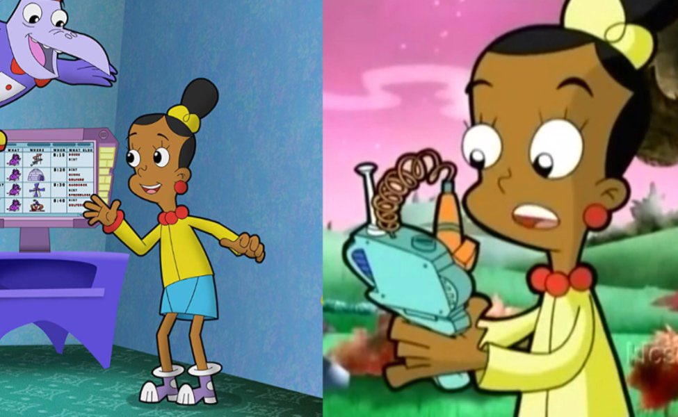 Our first black fem OTD is Jackie from Cyberchase. 