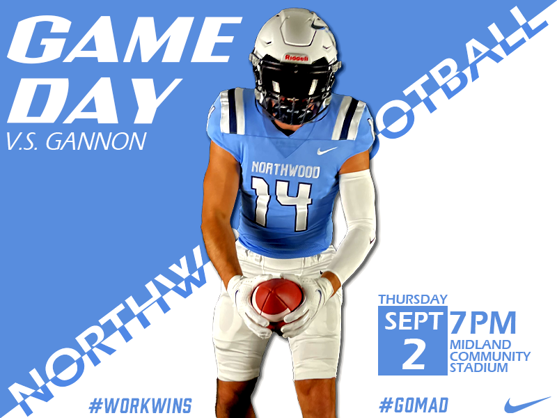 Northwoodfball's tweet photo. IT'S GAME DAY!!!
#TheWood #GoMAD #TheHunt #WorkWins #GameDay https://t.co/zcXhcuwgPh