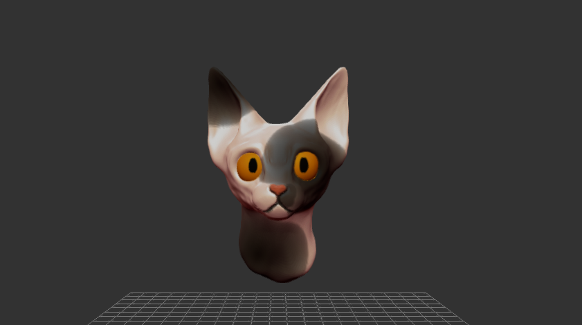 HeyIAmNights's tweet photo. #cat #cat3d #3D #animal #3Dcat #headshot #3dpainting #sphynxcat #3dheadshot #furry #furryfandom #furrycat https://t.co/JnMa2BVqlf