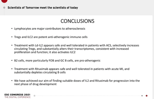 Daniela_Itao's tweet photo. Excellent talk of Ziad Mallat about #inflammation in #ischemicheart in #ESC2021 

https://t.co/QsSdMUAJGi https://t.co/2dfpaqj1Bf
