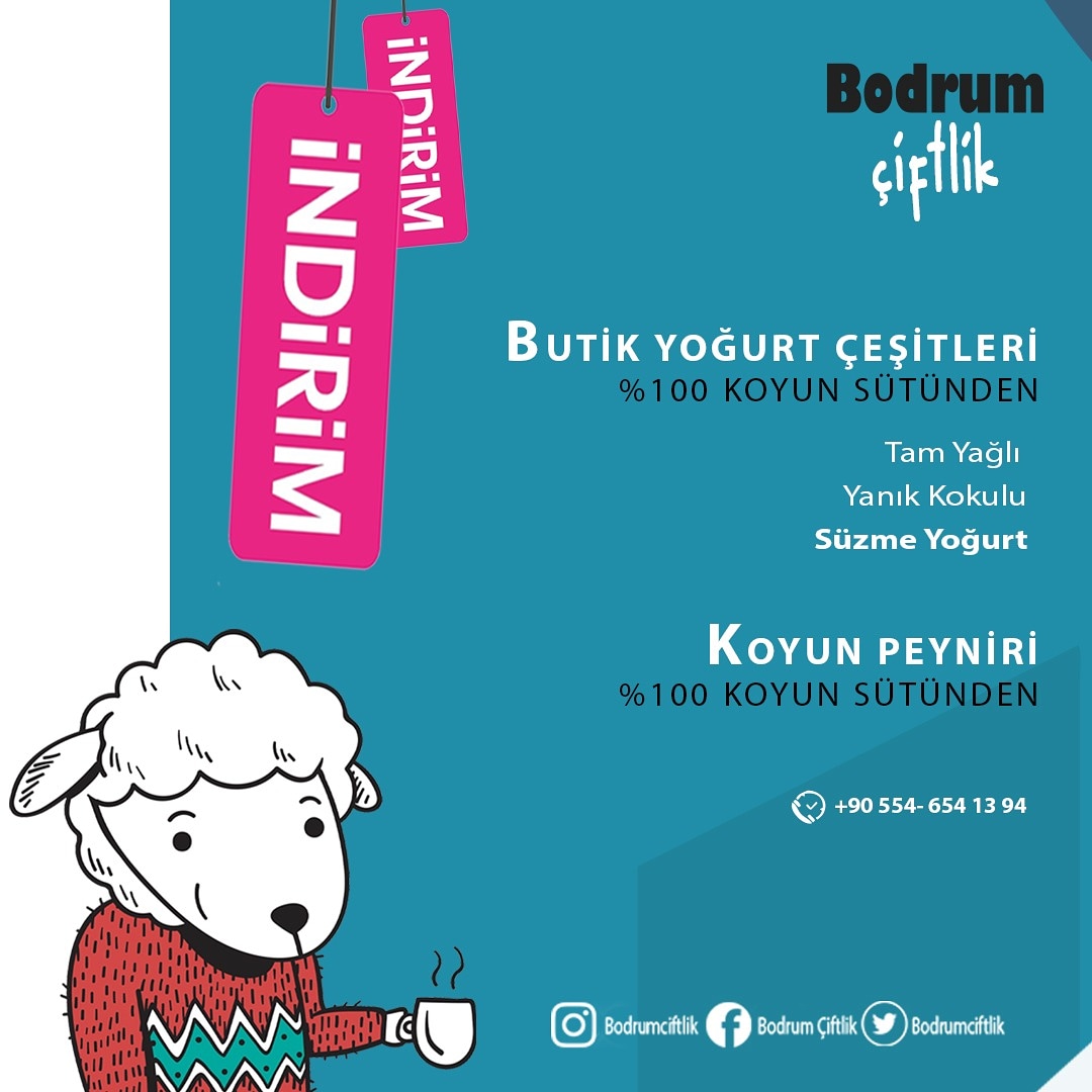 BodrumCiftlik's tweet photo. Bodrum Çiftlik ürünlerinde indirimli kampanyalarımızdan yararlanmak için bizlerle DM ve 0 554 654 13 94 numaralı telefondan ulaşabilirsiniz.

> Ev yapımı yoğurt çeşitleri

> Ev yapımı tam yağlı koyun peyniri

Ürünlerimiz %100 koyun sütü kullanılarak üretilmektedir. https://t.co/xa0q8fnd4g