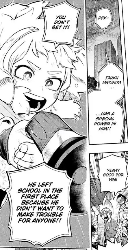 uraraka and bakugou calling deku by his name for the first time AND being part of the lead team to get deku back into a healthier path. Kacchako sunshine protectors🥺💖 #bnha322 #bnha323 