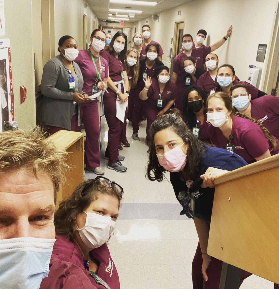 Team A reporting for duty! #HurricaneIda #Ochsner