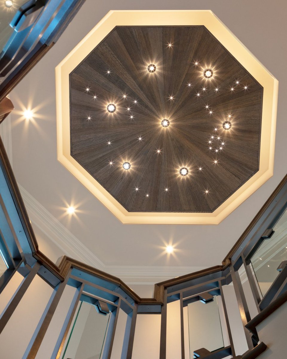 collins_dupont's tweet image. Designed by Lana Knapp and team, the view upwards of the entry cupola is both whimsical and breathtaking, in this Aurora-Award-winning Bonita Springs estate