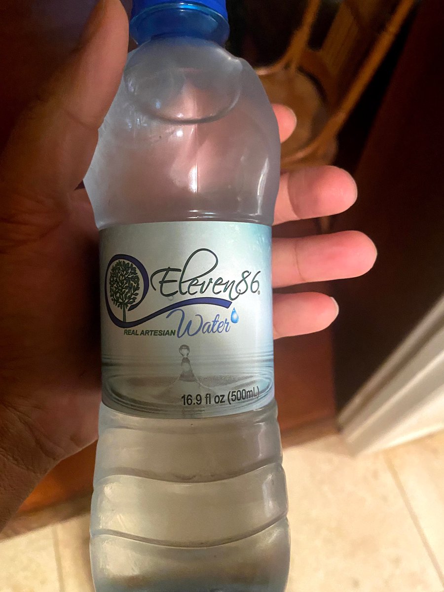 #Eleven86water is hands down the best water. One of the best products to come out of Alabama and it’s black owned.
