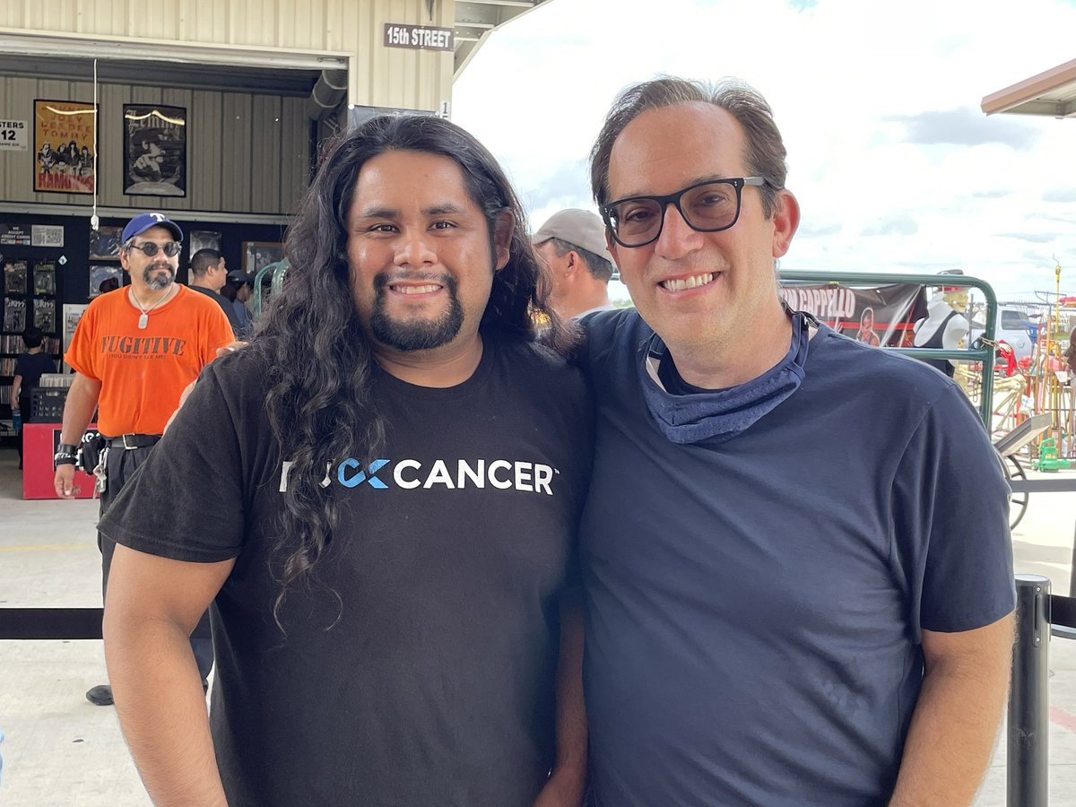 PauknRoses's tweet photo. Got to meet @JamisonNewland at @Traders_Village today and he signed my #LostBoys #AlanFrog #FrogBrothers @funko #SummerOfSantaCarla #FuckCancer https://t.co/CSFHGPI0n9