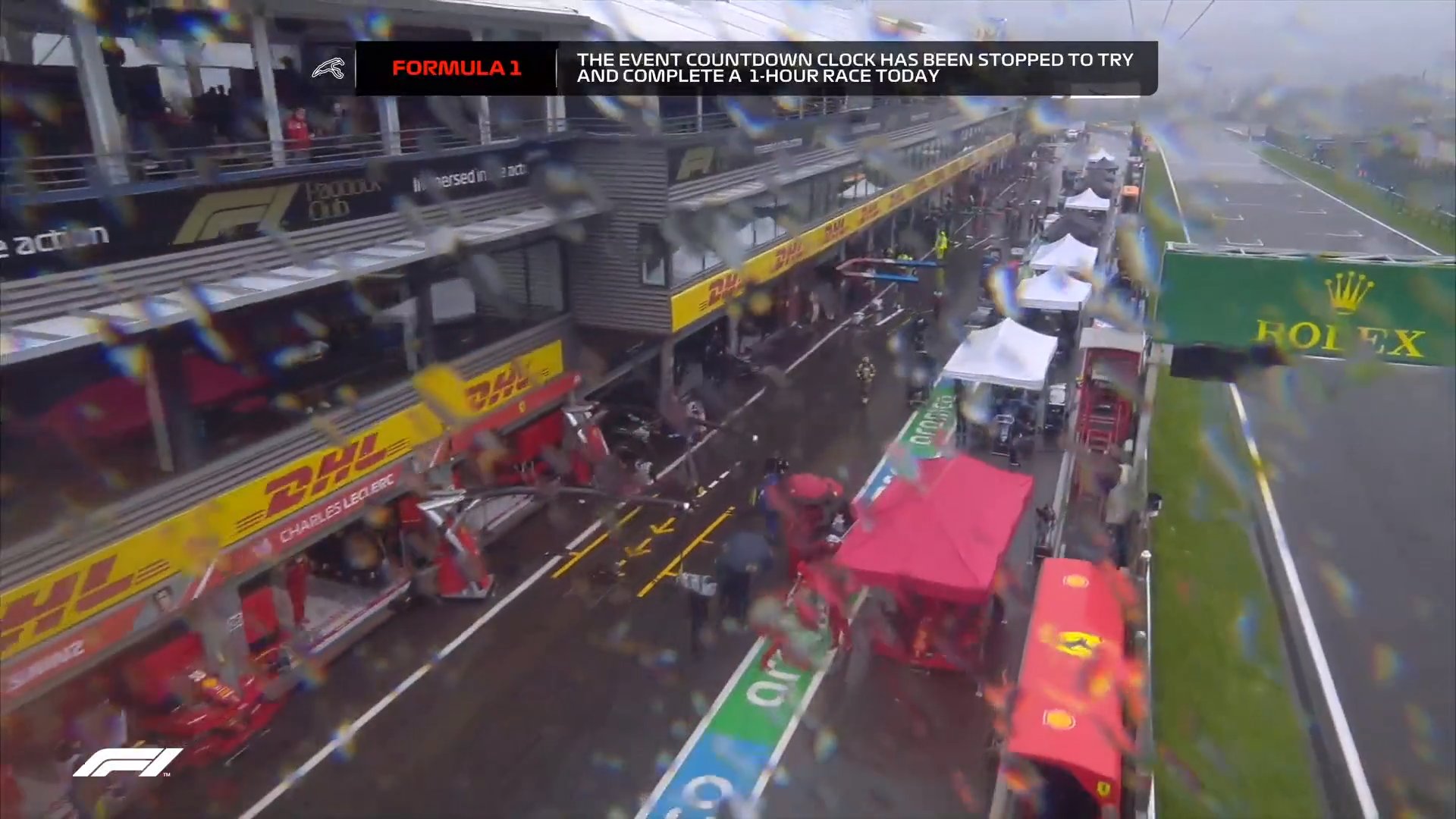 Formula 1 on Twitter "The event countdown clock has been stopped to