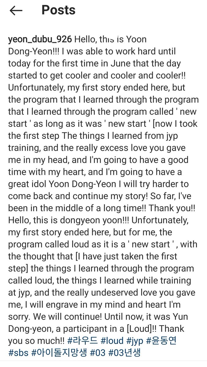 ELdy2y8's tweet photo. #YoonDongYeon

😊You are very ready to be an idol but I guess they were not ready for you and your exuding charm and talent.😊👍
Always remember that when a window closes a door opens. It might not come quickly but it definitely will FIGHTING!💪⚡⚡⚡ https://t.co/jwU34Vv0kT