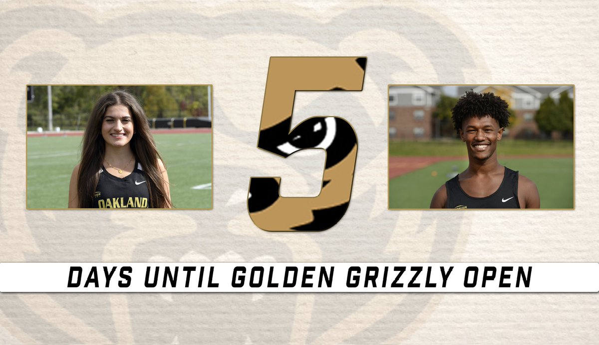 OaklandTrackXC's tweet photo. We are heading up to camp this weekend and before you know it we will have our first meet of the year at home. Come out to support your favorite grizzlies at the Golden Grizzly Open! https://t.co/hMZWk0YDx6