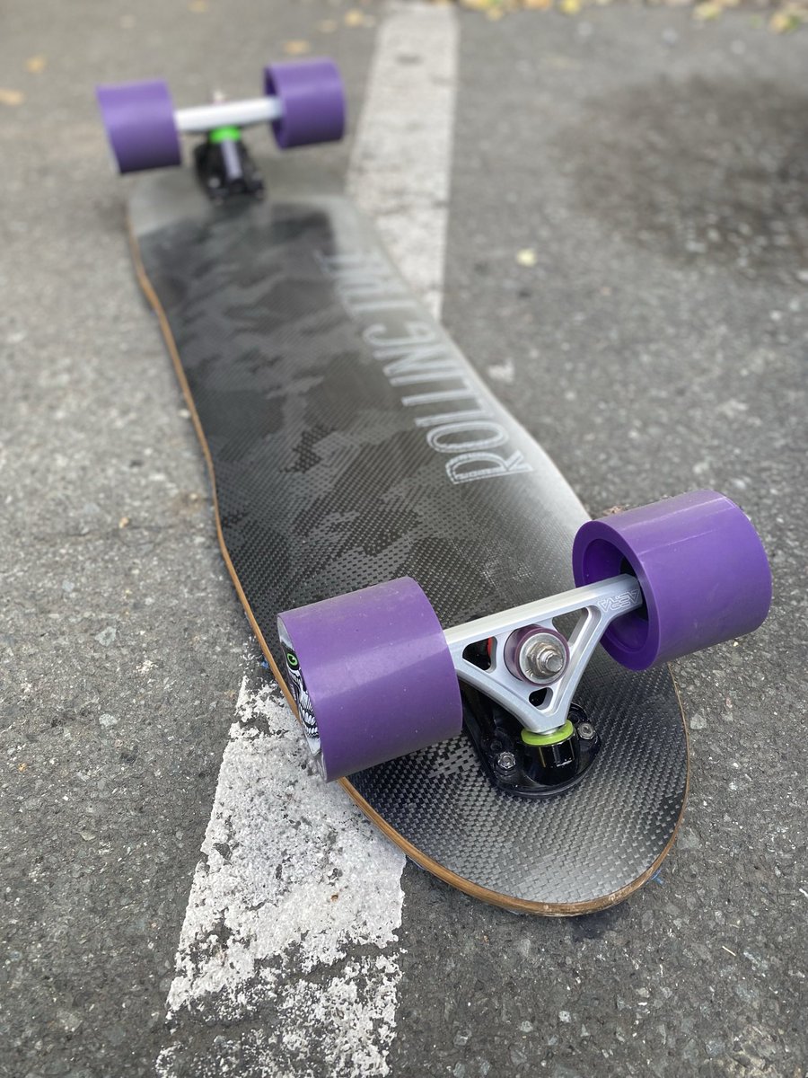 The Carbon Monster GS 🙌 #MADEinUSA #SkateRollingTree #CarbonFiber