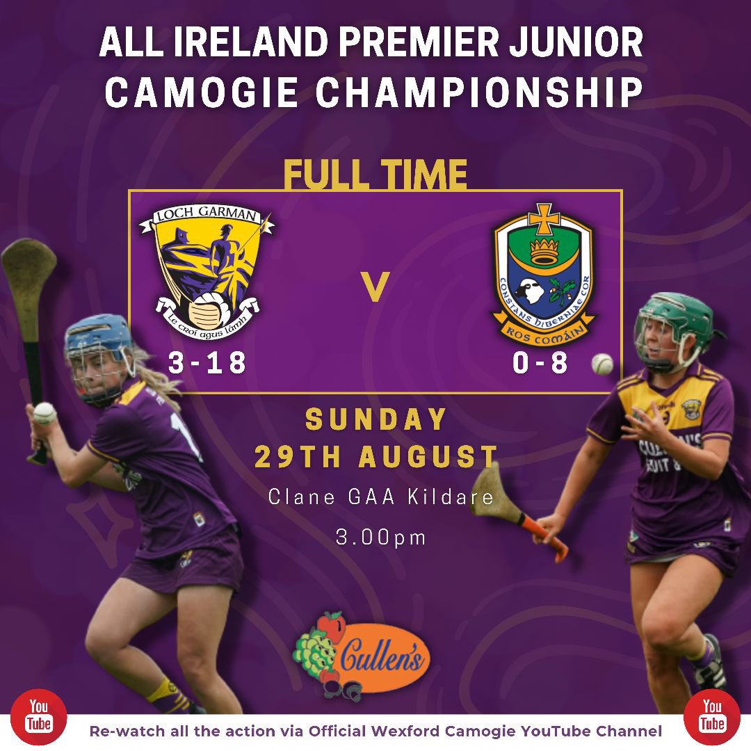 Official Wexford Camogie tweet media