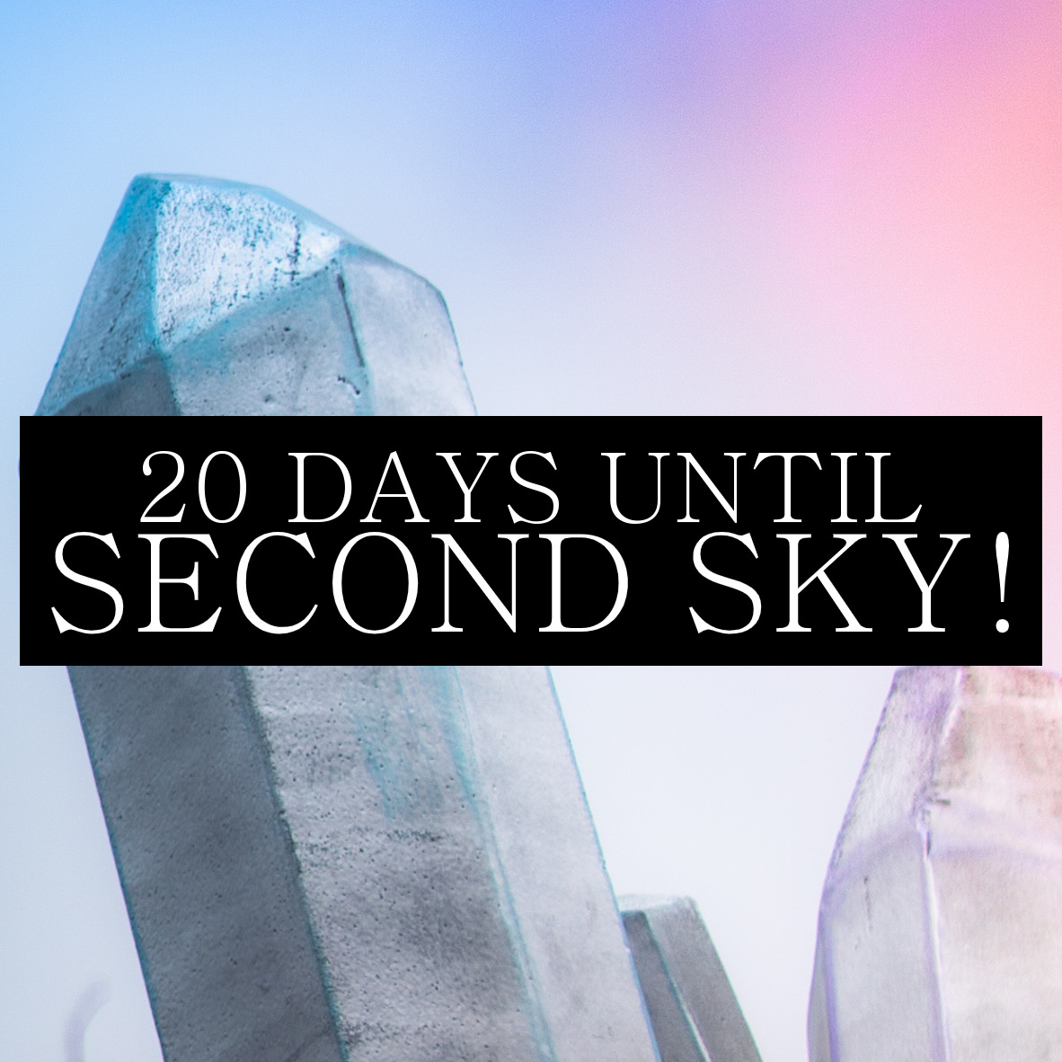 secondskyfest's tweet photo. 💠 20 DAYS 💠 https://t.co/Iumy0NyEEm