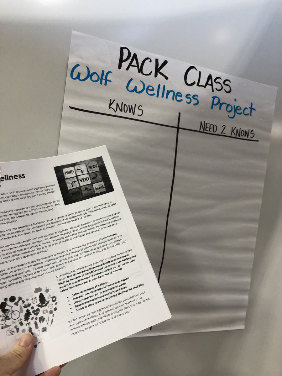 Ready, set, launch! #DMSpbl #WolfWellness @PackPrincipal @melonie_steele @bgoodenough_