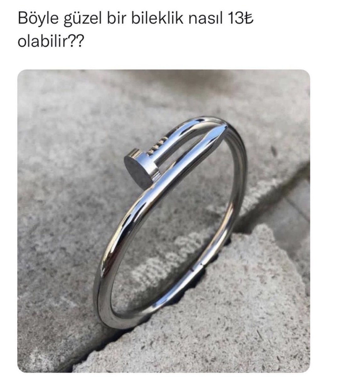 Bükülmüş çivi amk hakikaten nasıl 13TL olabilir?
