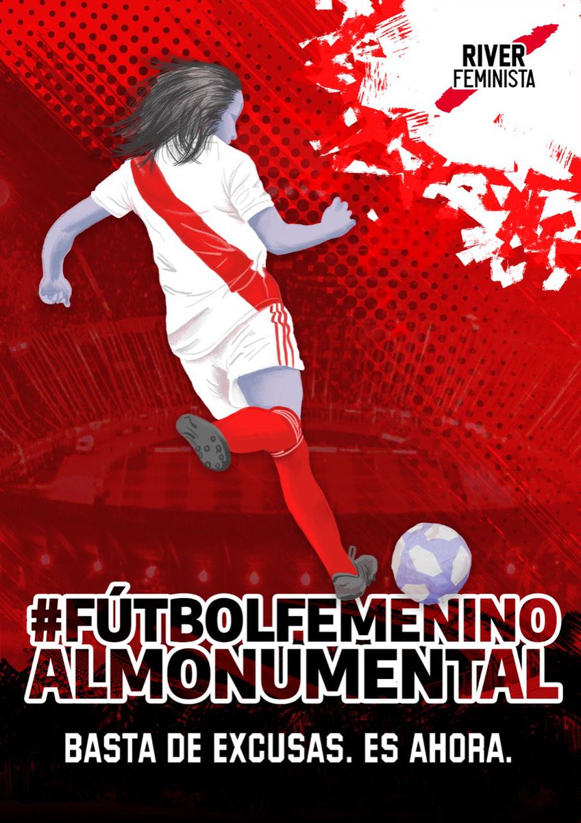 MicaRP73's tweet photo. Queremos ver a las pibas jugando en el Monumental @RodolfoDonofrio @RiverPlate @RiverFeminista  #FutbolFemeninoAlMonumental https://t.co/oeLKPll5Kx