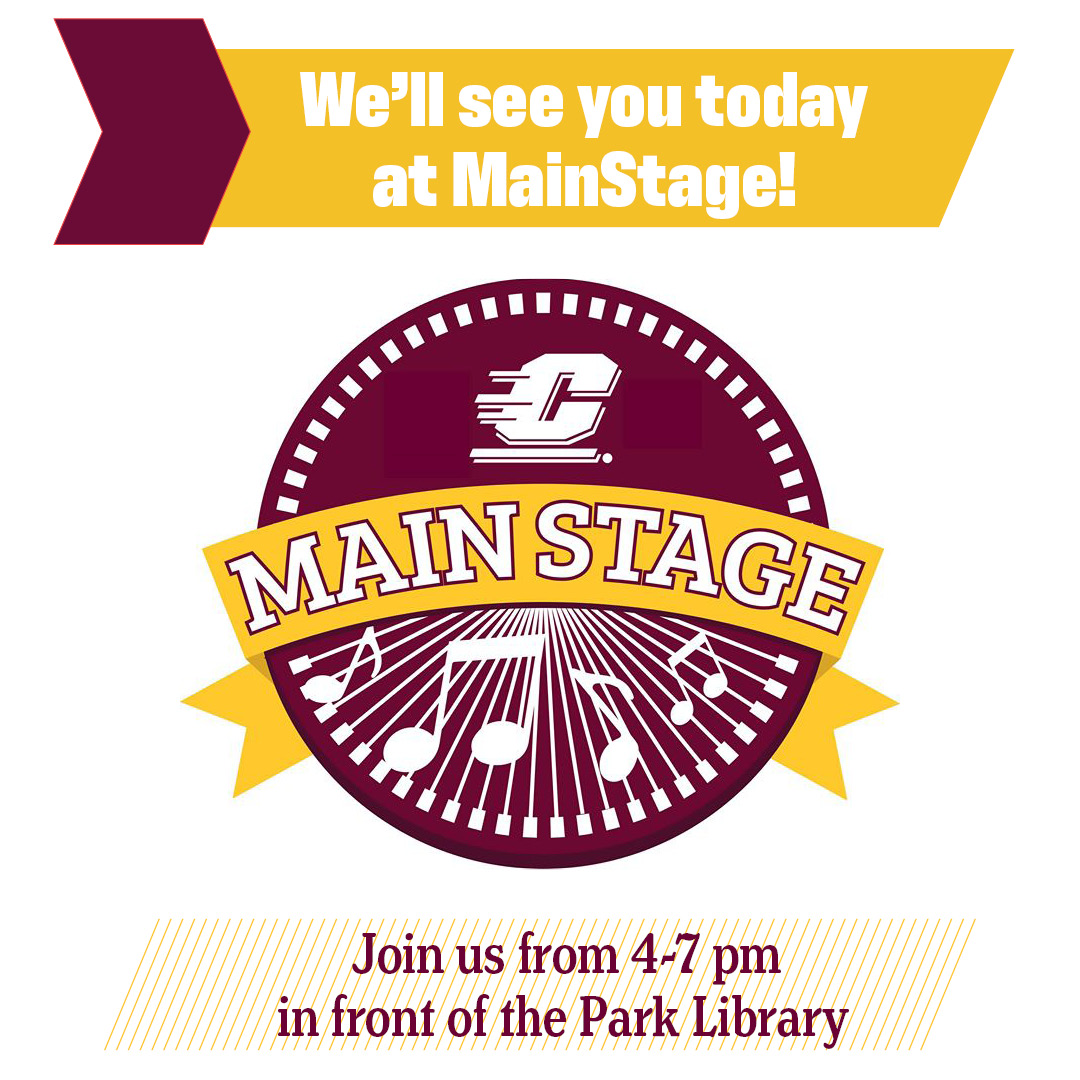 Stay involved in theatre and dance at CMU!  Crew positions and auditions are open to ALL CMU students regardless of your major.  Come find us today at Mainstage and find out more. 

cmich.edu/ess/sai/Studen…

#mainstage #LifeatCentral