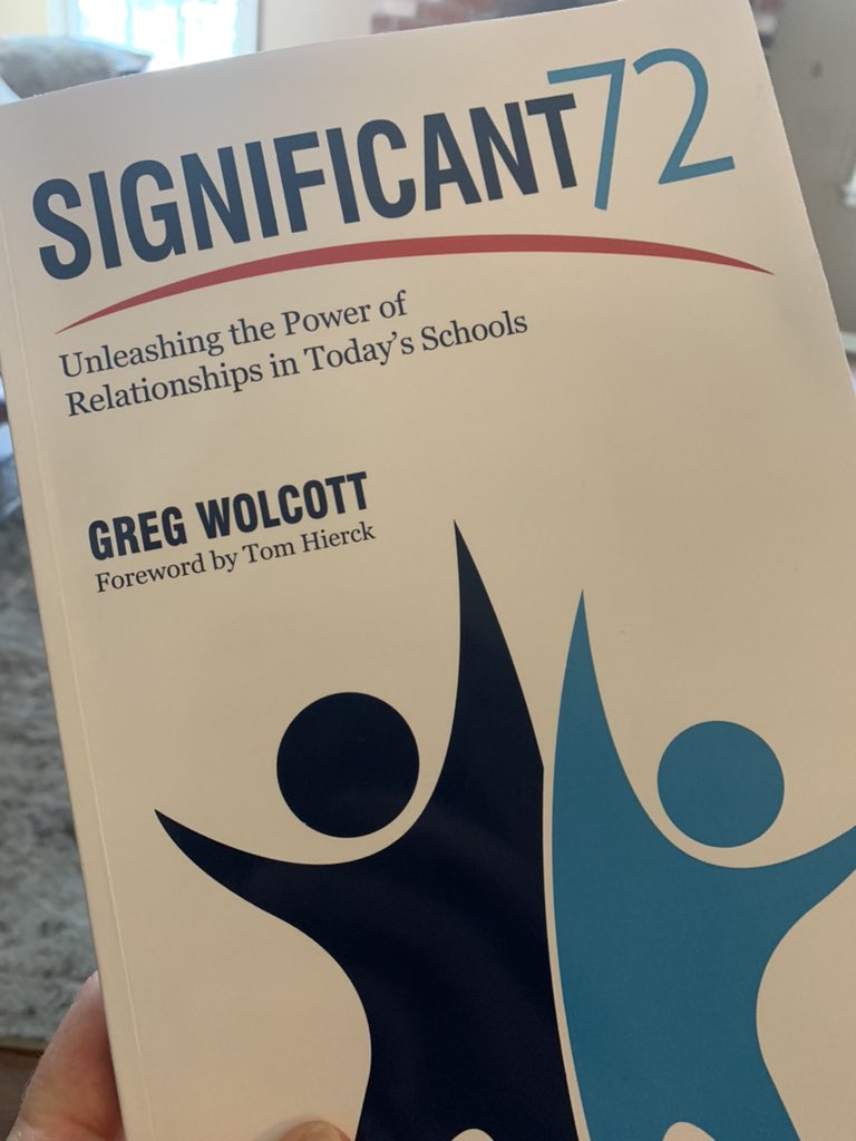 Just finished this gem on eve of first day of school. Thanks <a href="/gregjwolcott/">Greg Wolcott</a> for your insight, wisdom and pragmatic approach. Thanks <a href="/drmelaniesusi/">Dr. Melanie Susi</a> for forwarding! <a href="/dasd_lms/">Lionville Middle School</a> #relationshipsmatter #careandpress #putmeincoach