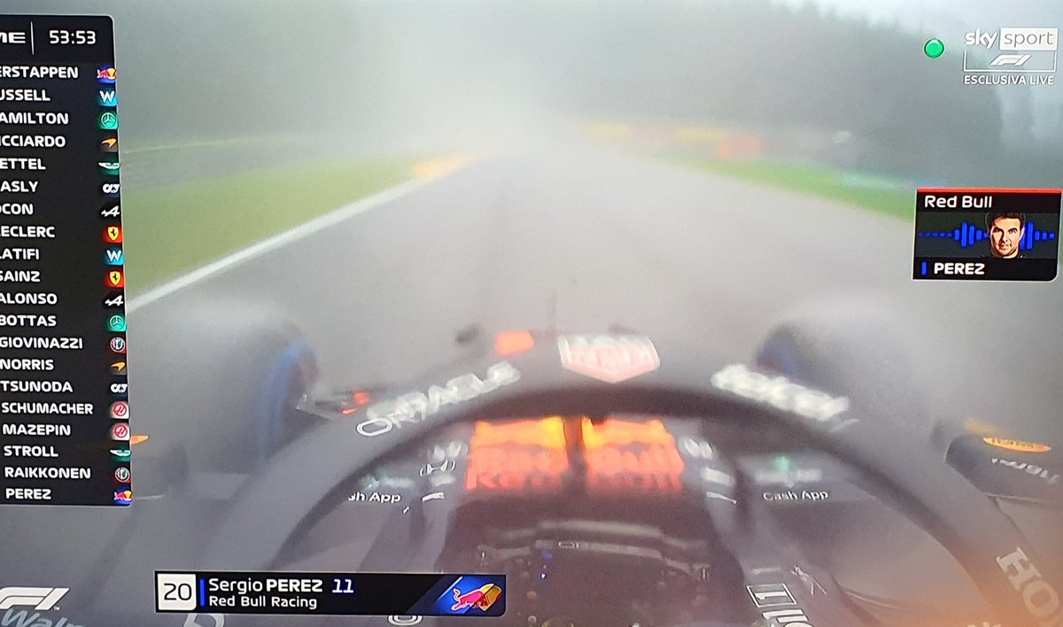 TRoby71's tweet image. È una follia correre con queste condizioni meteo #BelgianGP