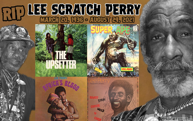 IN THE NEWS @ bit.ly/rip-leeperry
RIP - LEE SCRATCH PERRY IS DEAD 🙏⁠⁠
#LeeScratchPerry #LeePerry #Reggae #Reggaeville #RIP