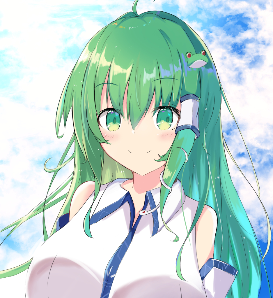 東方 東方project 東風谷早苗 春丼のイラスト 東方 東方project 東風谷早苗 春丼のイラスト