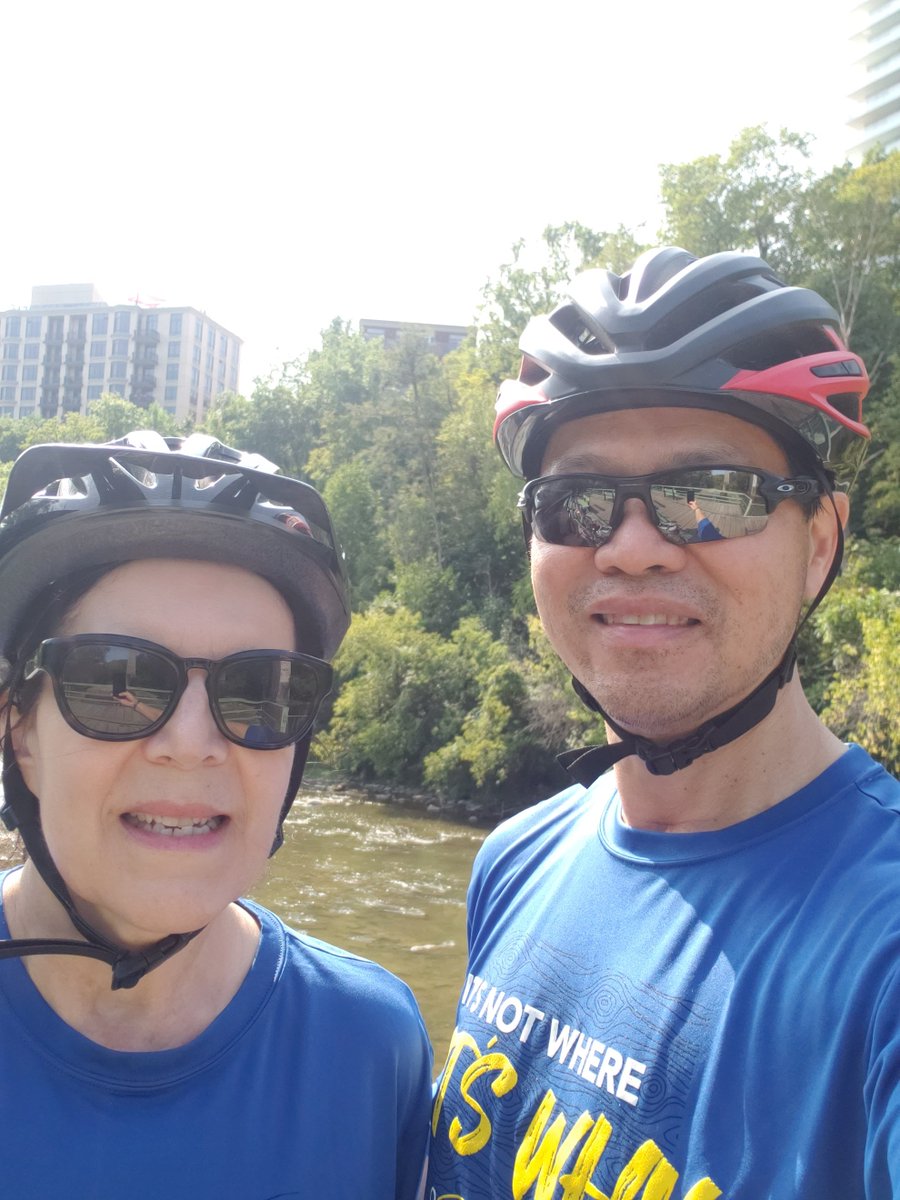 ChristineFong12's tweet image. @pmcancercentre @thePMCF A few moments from our ride yesterday. So blessed to be able to participate. #TheRide2Conquer #grateful